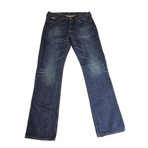 Men's Bullhead Gravel Slim Medium Wash Straight Leg Jeans 34x34 100% Cotton